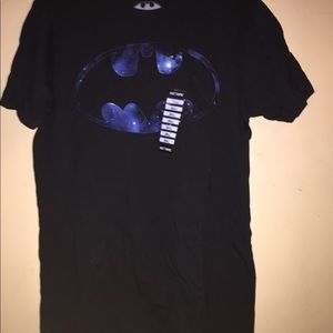 Black galaxy batman tshirt